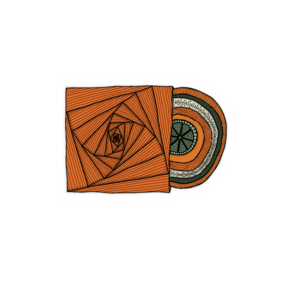 Tangerine Dream Vinyl ~ Sticker