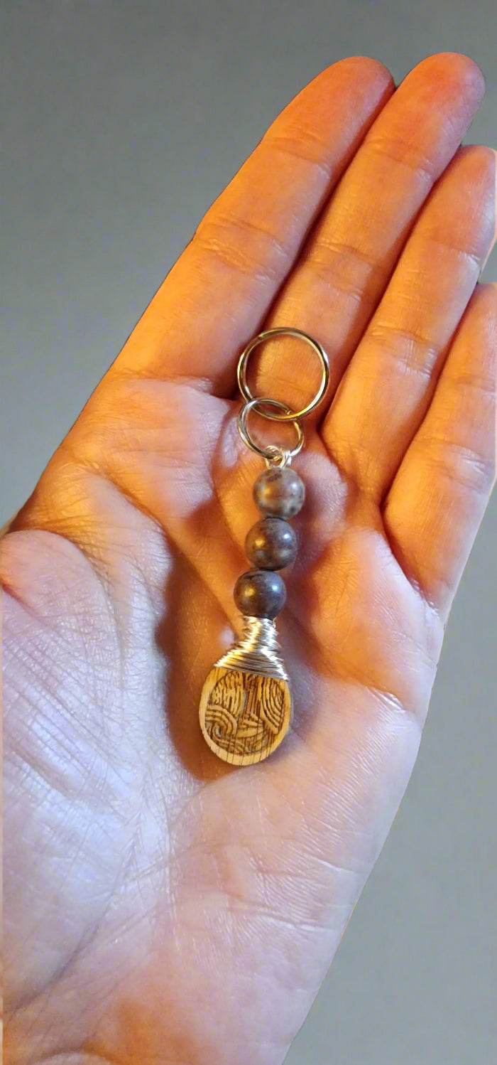 Desert Rose ~ Elements Keychain