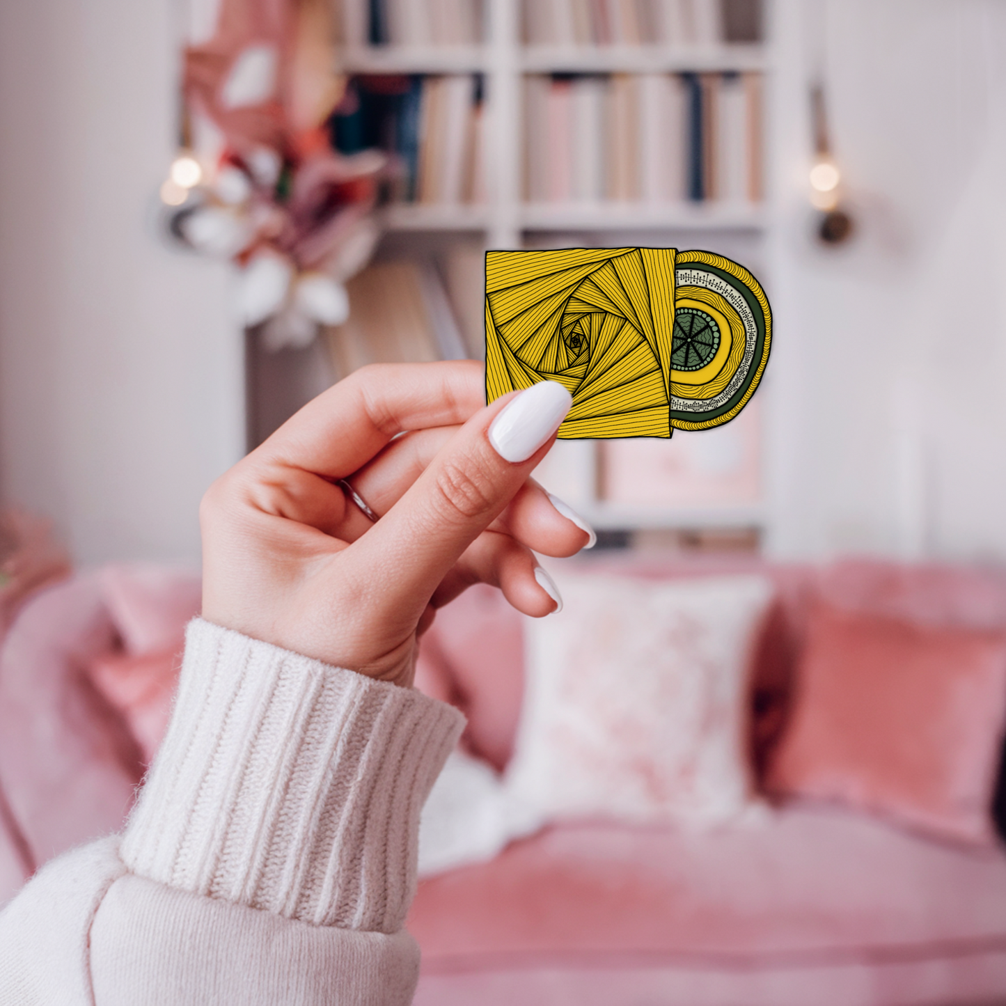Mellow Yellow Vinyl ~ Sticker