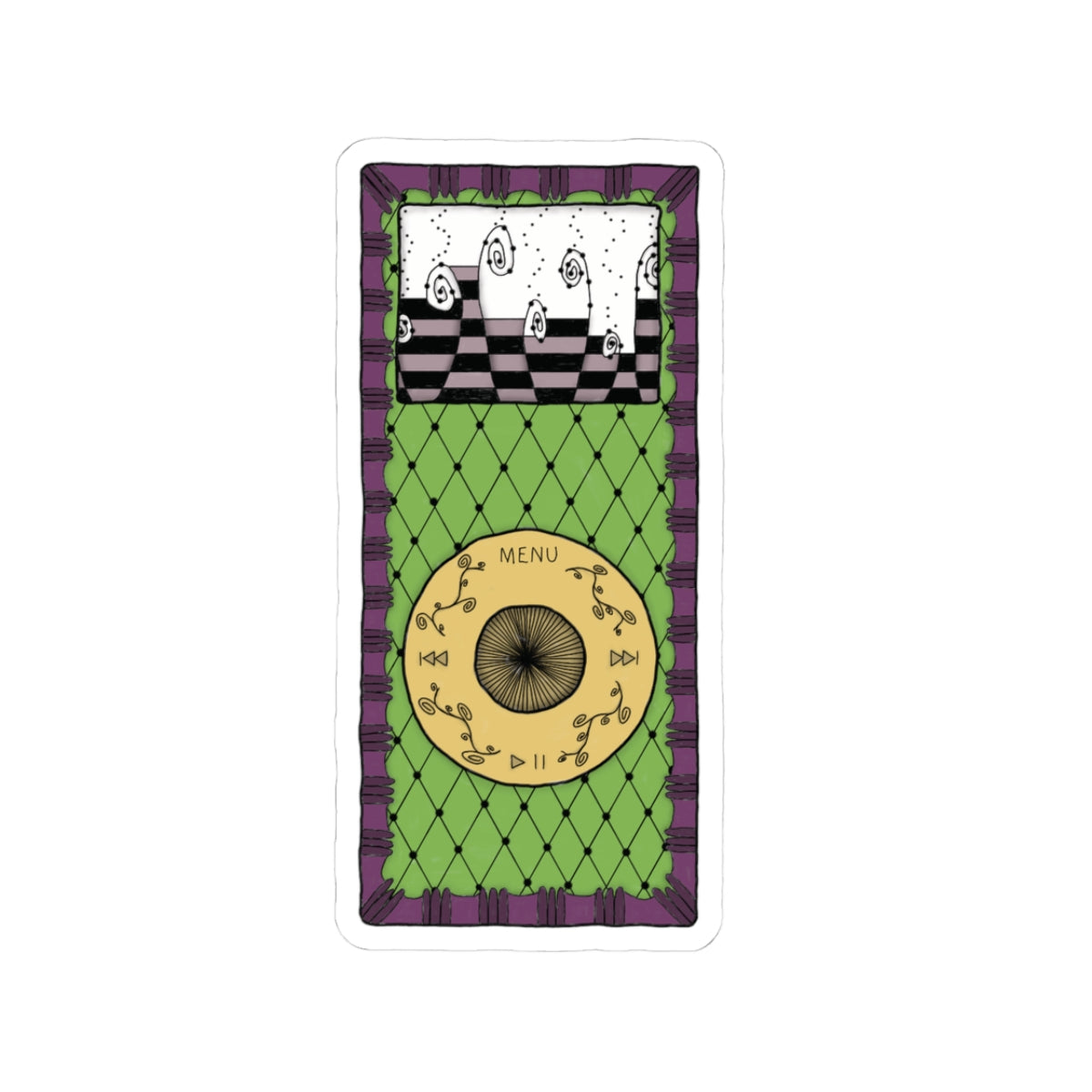 MP3 Wonderland ~ Sticker
