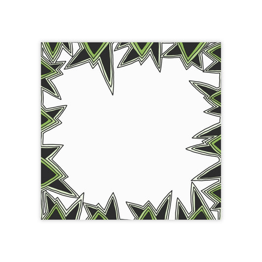 Green Spikes ~ Post-it® Note Pads