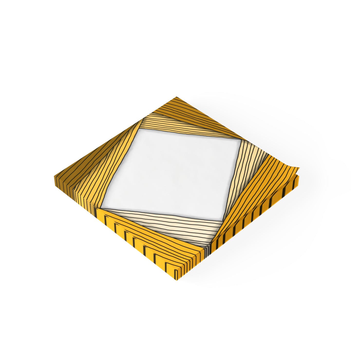 Ribbons of Gold ~ Post-it® Note Pads