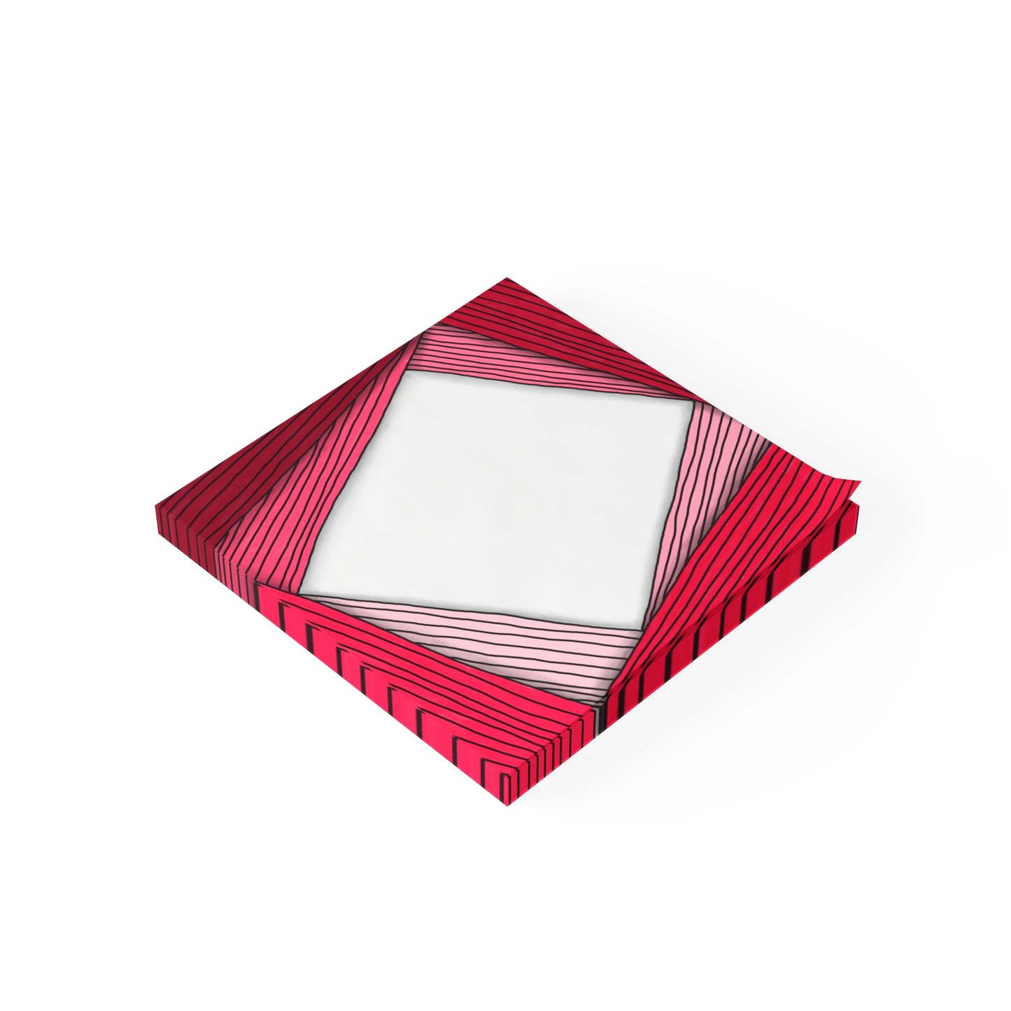 Ribbons of Red ~ Sticky Notes for Creative Souls