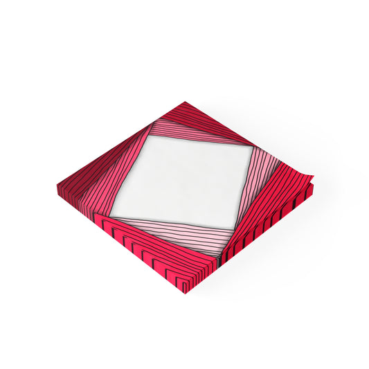 Ribbons of Red ~ Sticky Notes for Creative Souls