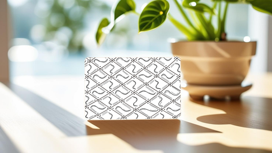 The Peaceful Muser Gift Card (Black and White)
